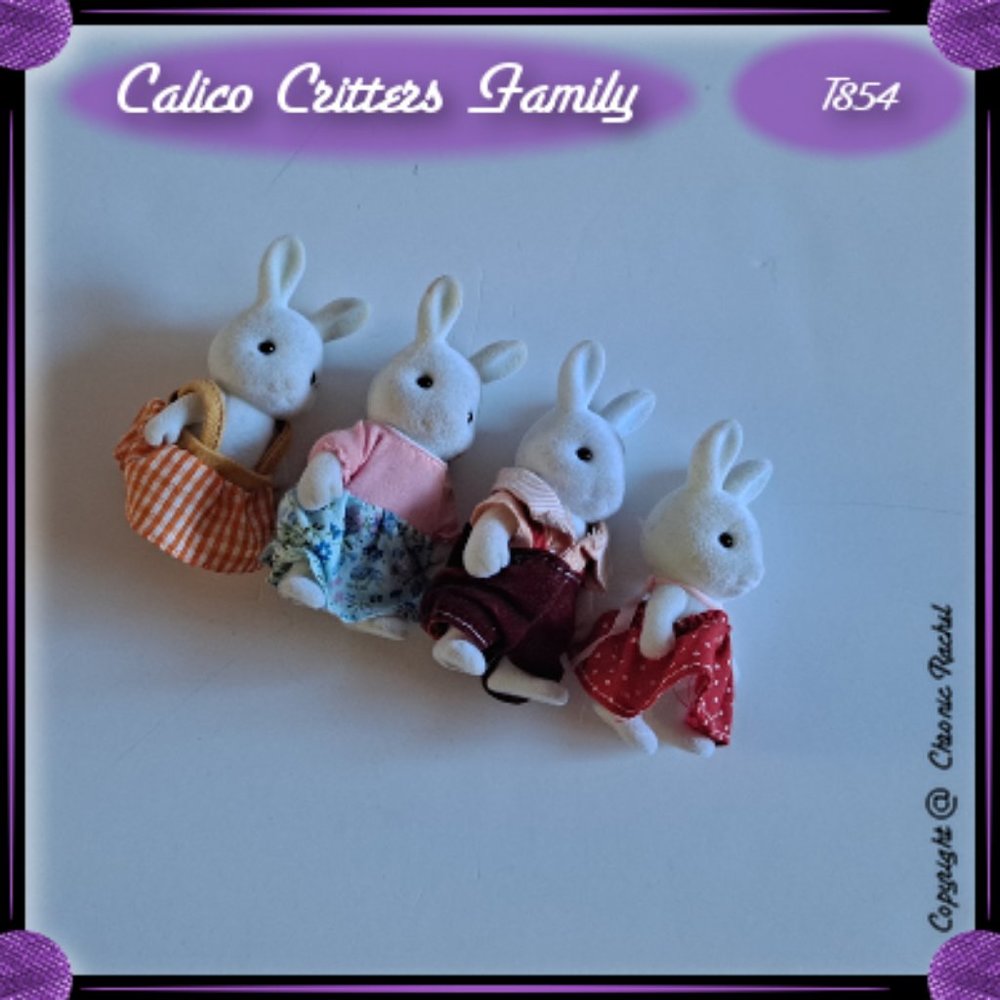 1985 Snow-Warren White Rabbit Family - Picture 5 of 8